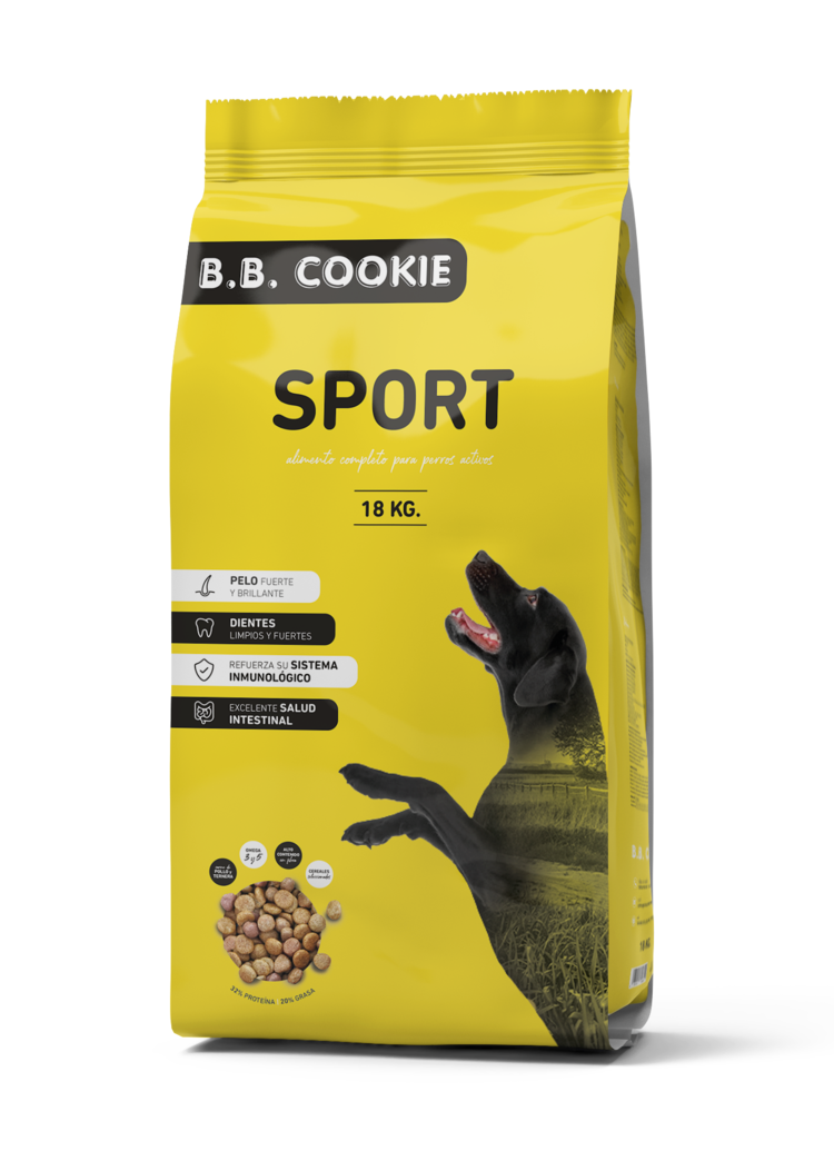 B.B. COOKIE SPORT dla psów aktywnych 18 KG
