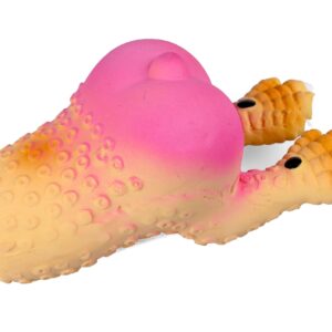 Chico Zabawka Pies Latex - Kuper kurczaka 9 cm