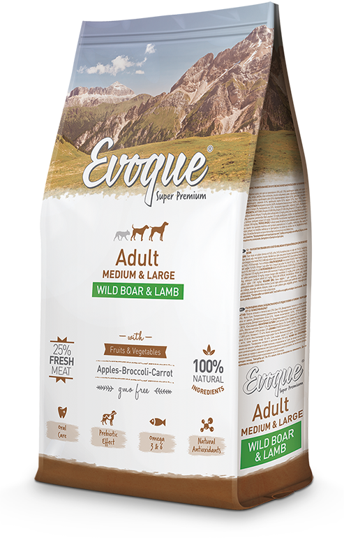 PRÓBKA Evoque Adult Dziczyzna z jagnięciną Medium&Large Super Premium 60g - obrazek 2