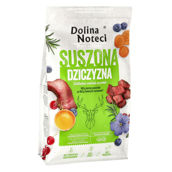 Dolina Noteci Premium karma suszona z dziczyzną 9 kg