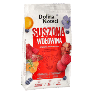 Dolina Noteci Premium karma suszona z wołowiną 9 kg