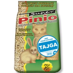 Żwirek dla kota drewniany SUPER BENEK 10l PINIO TAJGA