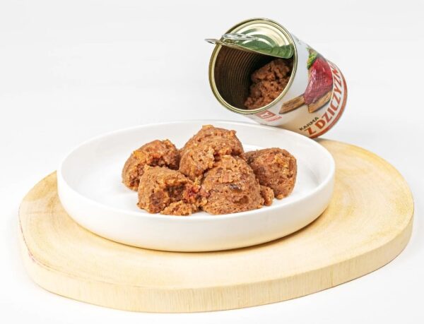 TUF TUF  Mokra karma dla psa z dziczyzną 800g - obrazek 2