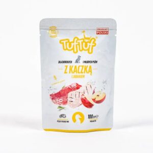 TUF TUF Saszetka kaczka z jabłkiem 100g
