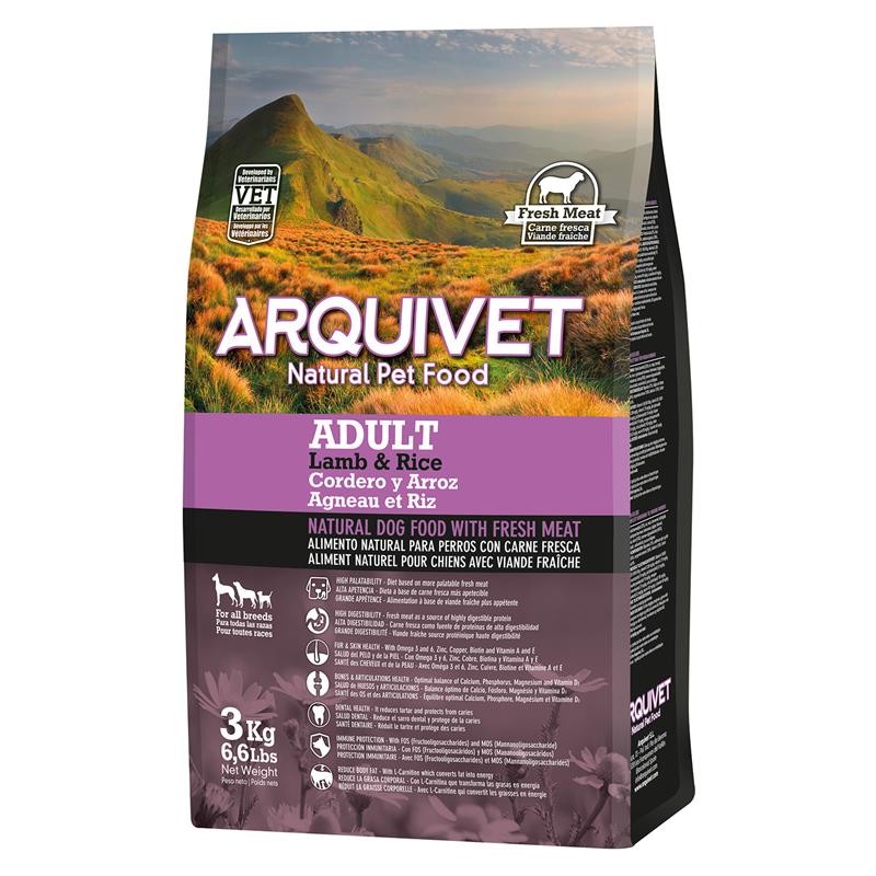 PRÓBKA Arquivet Adult jagnięcina z ryżem 60g - obrazek 2
