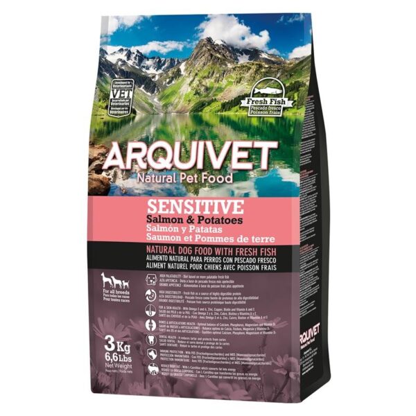 PRÓBKA Arquivet Sensitive łosoś z ziemniakami 60g - obrazek 2