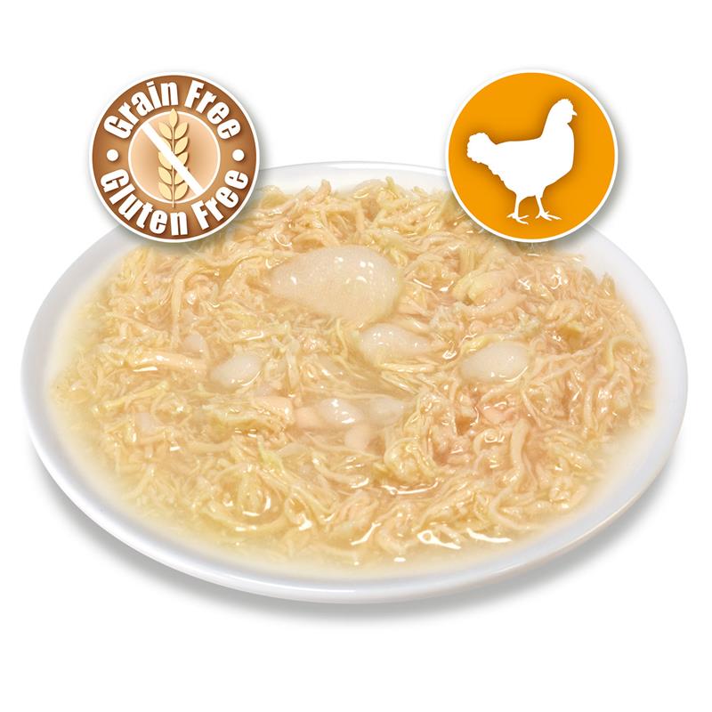 ARQUIVET puszka dla kota kurczak w sosie z paluszkami krabowymi 80g - obrazek 2