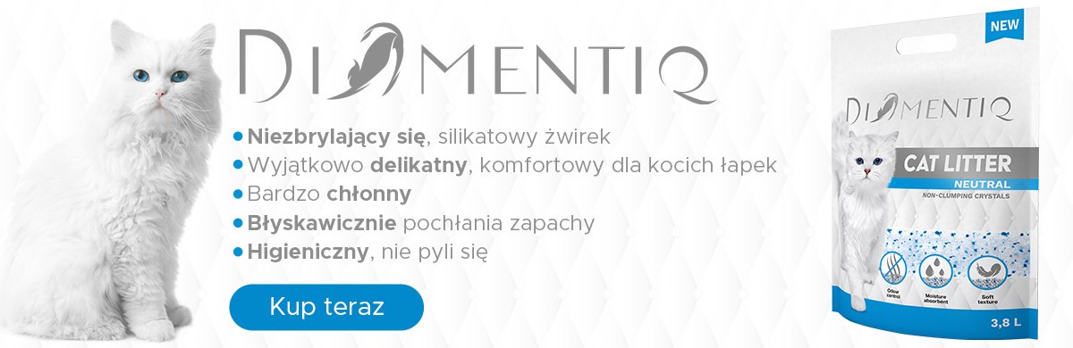 DIAMENTIQ Żwirek Neutral silikonowy niezbrylający się 3,8L - obrazek 2