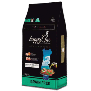 happyOne Grain-Free Mediterraneum Light & Senior dla psich seniorów SUPER PREMIUM 12KG