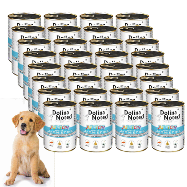 Dolina Noteci Junior bogata w jagnięcinę 24 x 400 g - obrazek 2