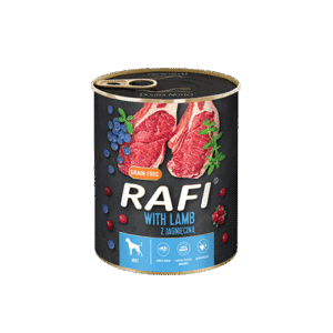 Rafi z jagnięciną, borówką i żurawiną 400 g