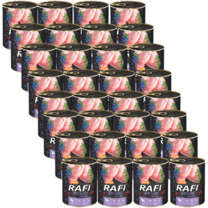 Rafi z królikiem, borówką i żurawiną 24 x 400 g
