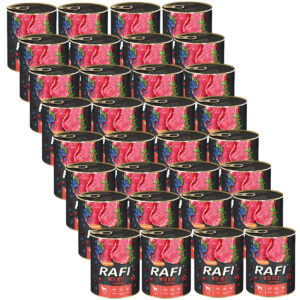 Rafi z wołowiną, borówką i żurawiną 24 x 400 g