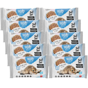 TUF TUF saszetki dla kota 40 x 100g RYBA  MIX SMAKÓW