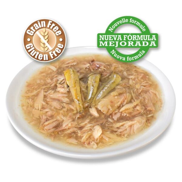 Arquivet Puszka dla kota z tuńczykiem i sardelką 24 x 80 g - obrazek 3